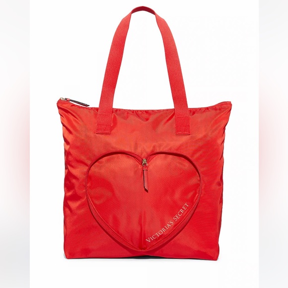 NWT Victoria’s Secret Packable Valentine’s Tote - Picture 5 of 11